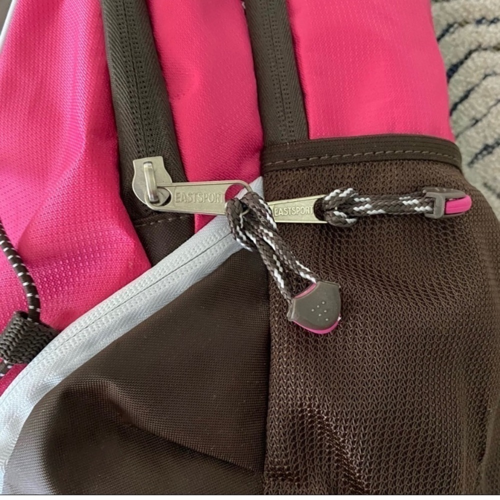 Eastport Backpack Brown Pink OS - Picture 4 of 13